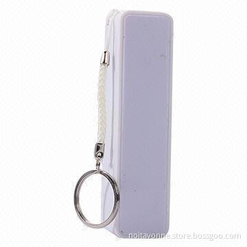 2,600mAh power bank, charge time 2-3 hours, colors white/pink/yellow/black/green/blue